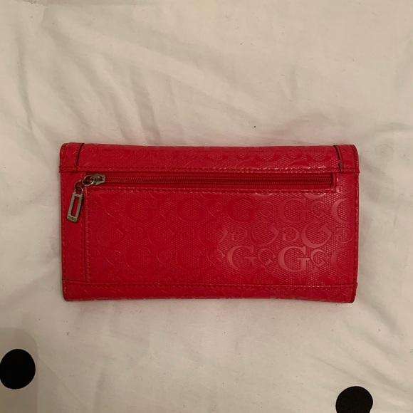 Red Guess Wallet - Picture 2 of 4